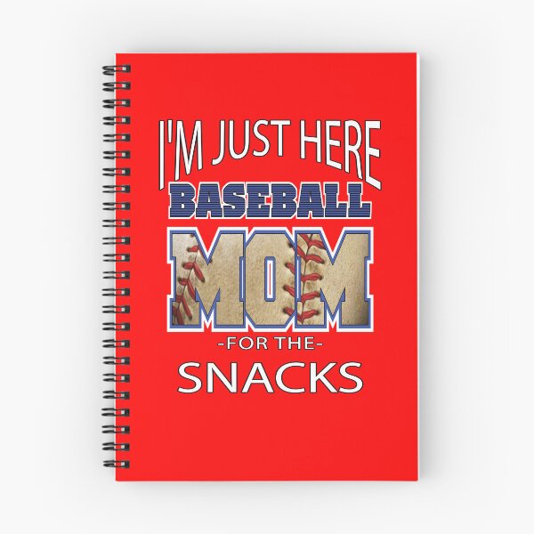 Item preview, Baseball Player Sport Design I’m Just Here For The Snacks Baseball Mom designed and sold by fantasticdesign.