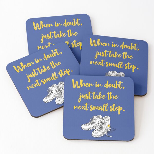 Item preview, When in doubt, just take the next small step. designed and sold by cerpedani.