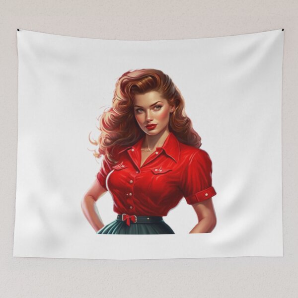 Item preview, Lady in red,I'll never forget, the way you look tonight" designed and sold by dygo1986.