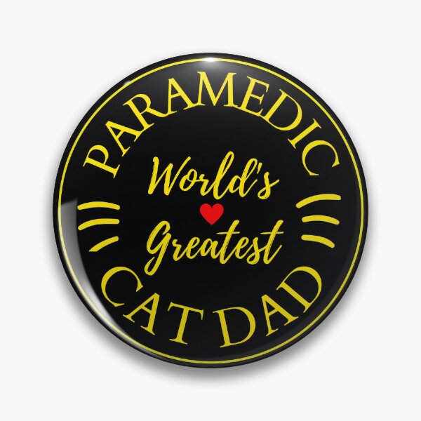Item preview, Worlds Greatest Paramedic And Cat Dad designed and sold by McThingummy.