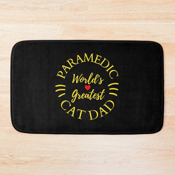 Item preview, Worlds Greatest Paramedic And Cat Dad designed and sold by McThingummy.