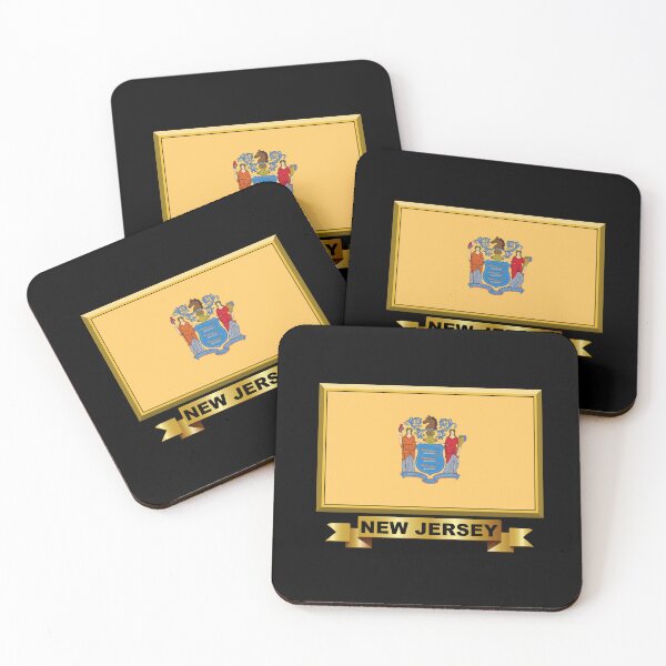 Item preview, NEW JERSEY Flag Gifts, Masks, Stickers & Products (N) designed and sold by mpodger.
