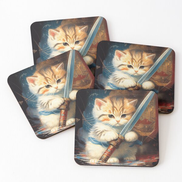 Item preview, catana, katana cat designed and sold by Rosiere Donahue ⭐️ ⭐️ ⭐️ ⭐️ ⭐️.