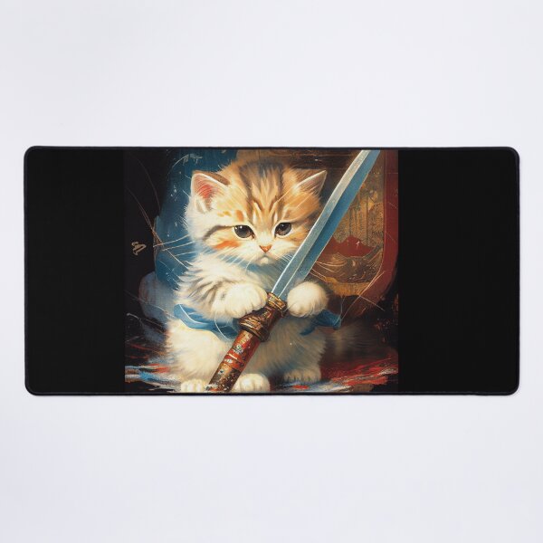 Item preview, catana, katana cat designed and sold by Rosiere Donahue ⭐️ ⭐️ ⭐️ ⭐️ ⭐️.