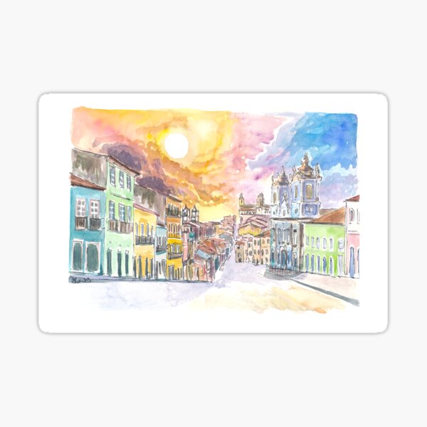 Item preview, Salvador Bahia Historic Center Tour in Pelourinho designed and sold by artshop77.