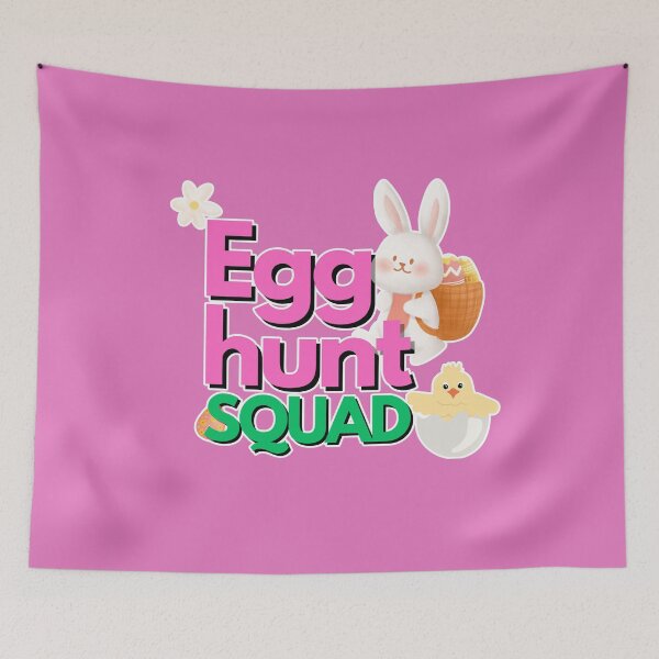 Item preview, Easter Bunny or Egg - Egg Hunt Squad designed and sold by joanaoberg.