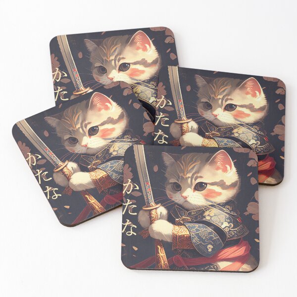 Item preview, catana, katana cat designed and sold by Rosiere Donahue ⭐️ ⭐️ ⭐️ ⭐️ ⭐️.