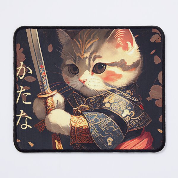 Item preview, catana, katana cat designed and sold by Rosiere Donahue ⭐️ ⭐️ ⭐️ ⭐️ ⭐️.