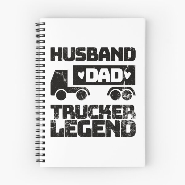 Item preview, Husband Dad Trucker Legend, Funny Tracker Gifts, Trucker Dad designed and sold by DADA635.