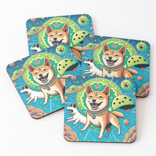 Item preview, Shiba funny crypto dog designed and sold by carpenterblaise.