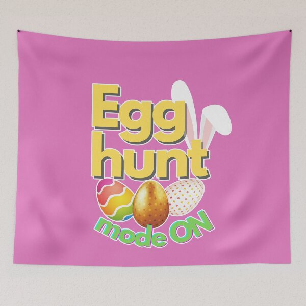 Item preview, Easter Bunny or Egg - Egg Hunt Mode On designed and sold by joanaoberg.