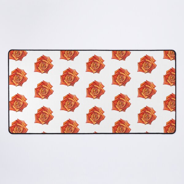 Item preview, Watercolor Orange Rose designed and sold by AquarellChill.