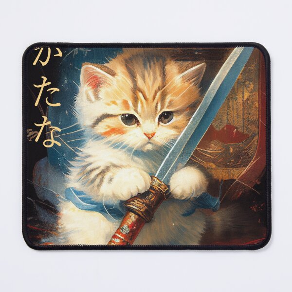 Item preview, catana, katana cat designed and sold by Rosiere Donahue ⭐️ ⭐️ ⭐️ ⭐️ ⭐️.