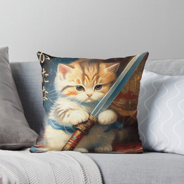 Item preview, catana, katana cat designed and sold by Rosiere Donahue ⭐️ ⭐️ ⭐️ ⭐️ ⭐️.
