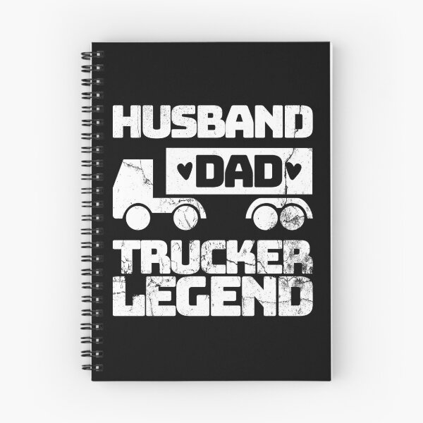 Item preview, Husband Dad Trucker Legend, Funny Tracker Gifts, Trucker Dad designed and sold by DADA635.