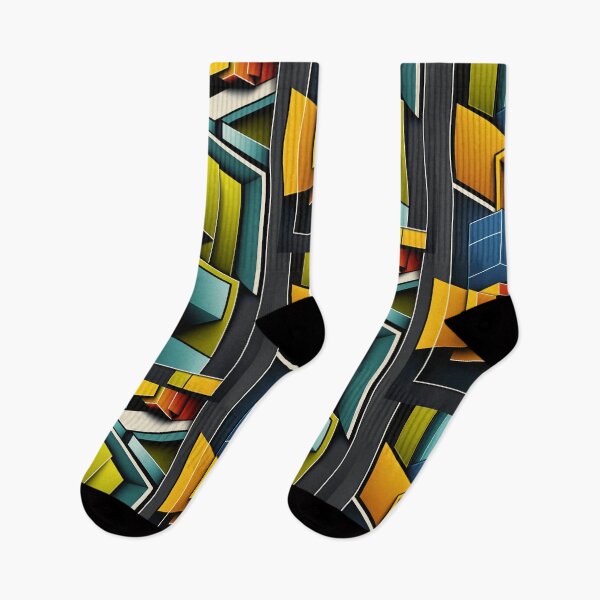 Artikelvorschau, Farbiges geometrisches Muster entworfen und verkauft von G-M-Designs.
