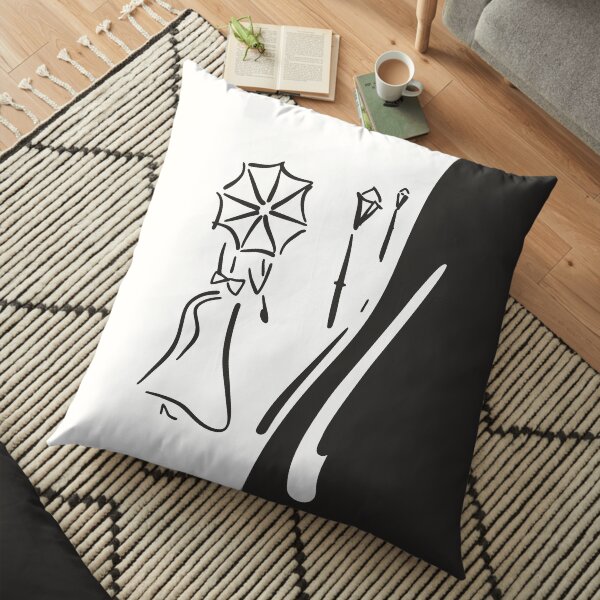 Afternoon Stroll Floor Pillow