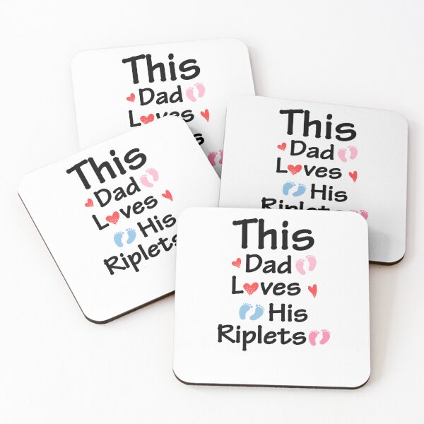 Item preview, This Dad Loves His Triplets designed and sold by younessalmi.