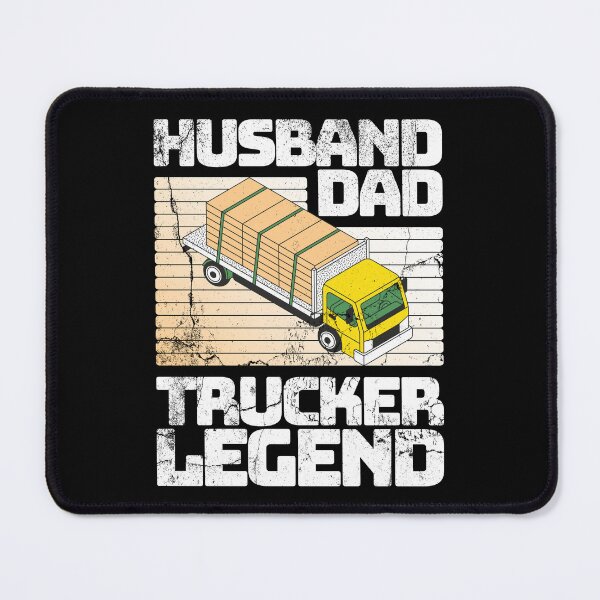 Item preview, Husband Dad Trucker Legend, Funny Tracker Gifts, Trucker Dad designed and sold by DADA635.