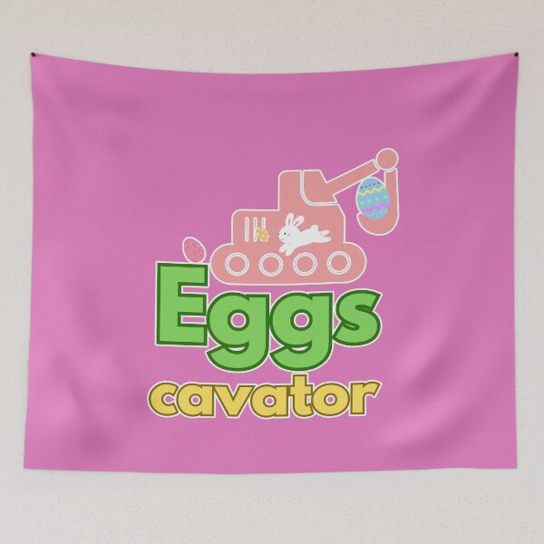 Item preview, Easter Bunny or Egg - Eggscavator designed and sold by joanaoberg.