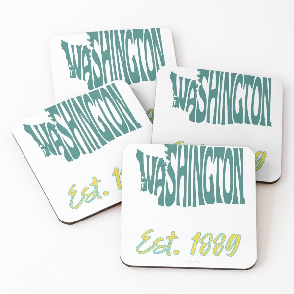 Item preview, Washington Established 1889 designed and sold by Twisted-Teeze.