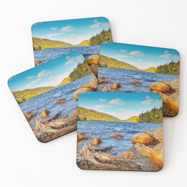 Item preview, Choppy Waters at Jordan Pond designed and sold by Viv Thompson Photography .