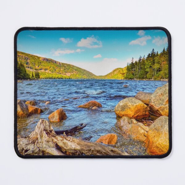 Item preview, Choppy Waters at Jordan Pond designed and sold by Viv Thompson Photography .