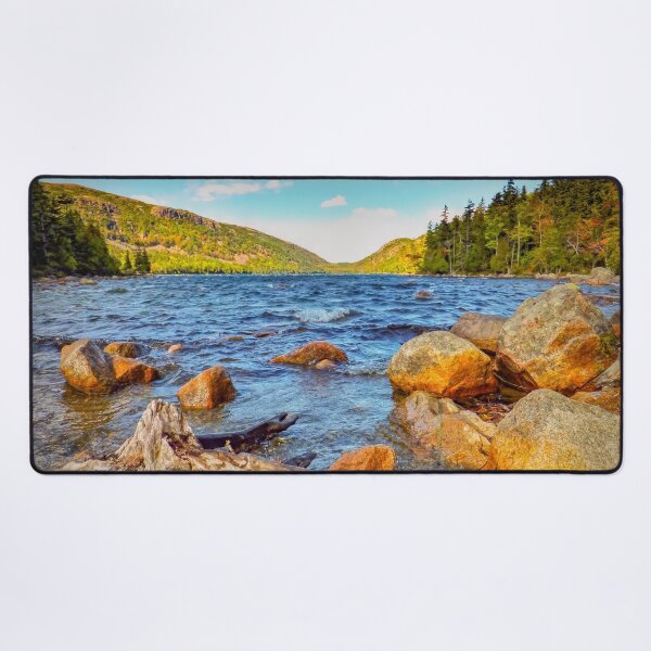Item preview, Choppy Waters at Jordan Pond designed and sold by Viv Thompson Photography .