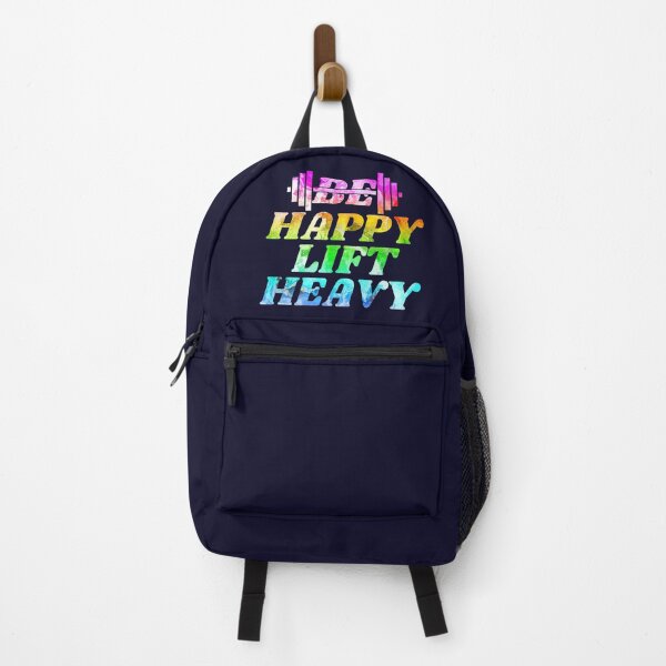 Item preview, Be Happy Lift Heavy Funny Gym Workout designed and sold by SunfullyYours.