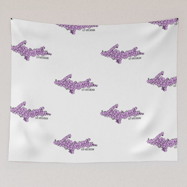 Item preview, Michigan Lilac Upper Peninsula designed and sold by JoyfulDaisy.