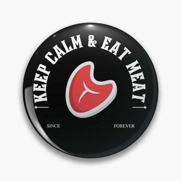 Item preview, keep calm & eat meat designed and sold by Beautiful-R  ⭐⭐⭐⭐⭐ (7,5k).