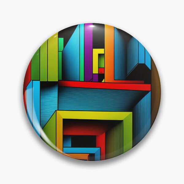 Artikelvorschau, Farbiges geometrisches Muster entworfen und verkauft von G-M-Designs.