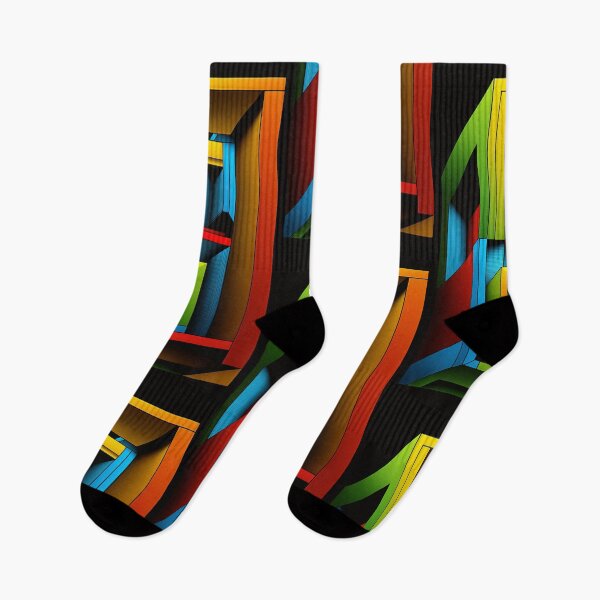 Artikelvorschau, Farbiges geometrisches Muster entworfen und verkauft von G-M-Designs.
