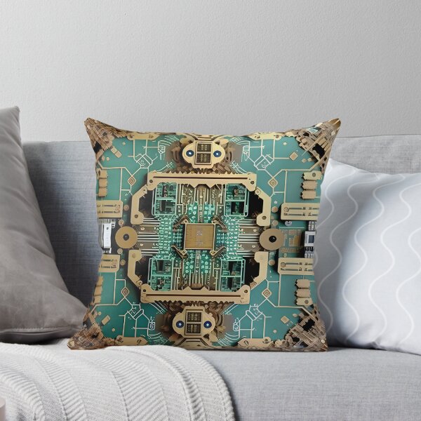 Item preview,  #clock Circuit board decorative designed and sold by deluxelion.