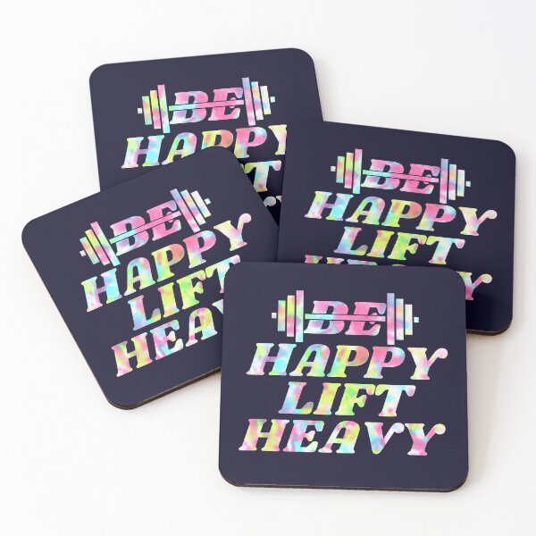 Item preview, Be Happy Lift Heavy Funny Gym Workout designed and sold by SunfullyYours.