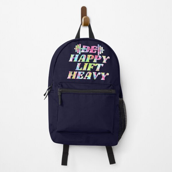 Item preview, Be Happy Lift Heavy Funny Gym Workout designed and sold by SunfullyYours.