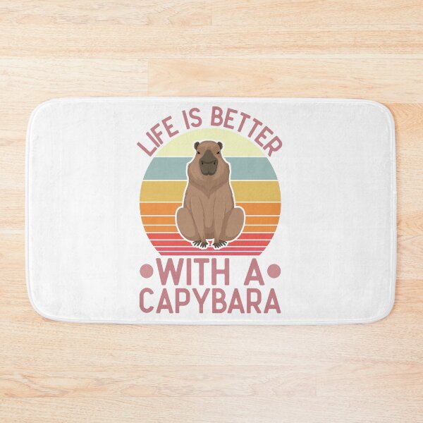 Item preview, Life is better with a capybara designed and sold by LunaraPaws.