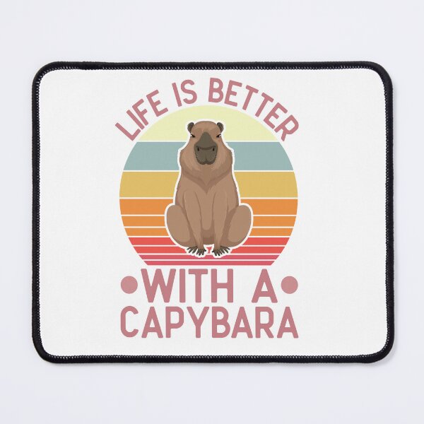 Item preview, Life is better with a capybara designed and sold by LunaraPaws.
