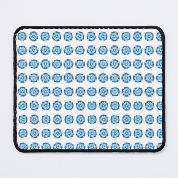 Item preview, Blue geometric pattern, polygonal pattern designed and sold by Aminesnip.