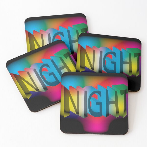 Item preview, Color mixed letters about Night designed and sold by Bigrow.