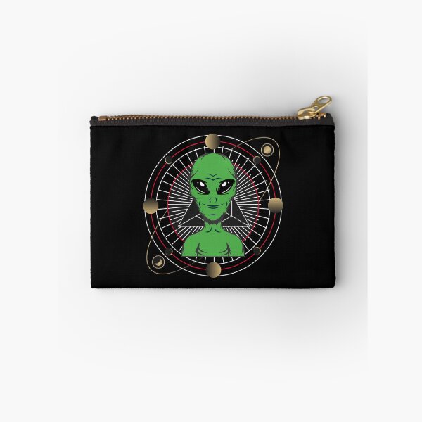 Item preview, Alien with planets in space Cool alien design ideal for all fans of extraterrestrials designed and sold by ReneMM.