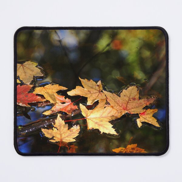 Item preview, Fallen Leaves On Pond designed and sold by Debbie Oppermann.