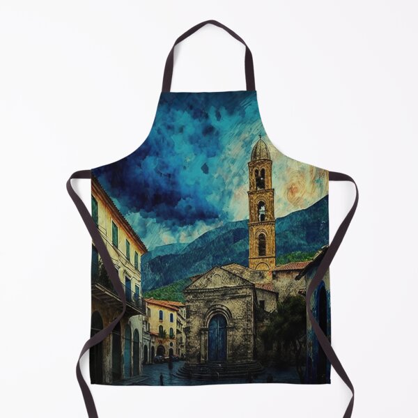 Item preview, italian church city view art designed and sold by carpenterblaise.
