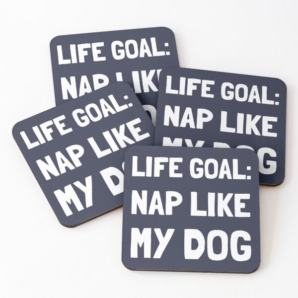 Item preview, Life Goal Nap Like My Dog designed and sold by Huhnerdieb Apparel.