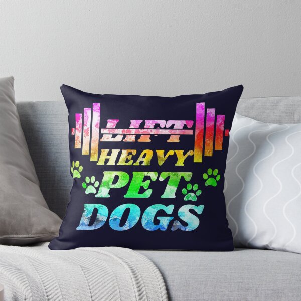 Item preview, Lift Heavy Pet Dogs Funny Gym Workout designed and sold by SunfullyYours.