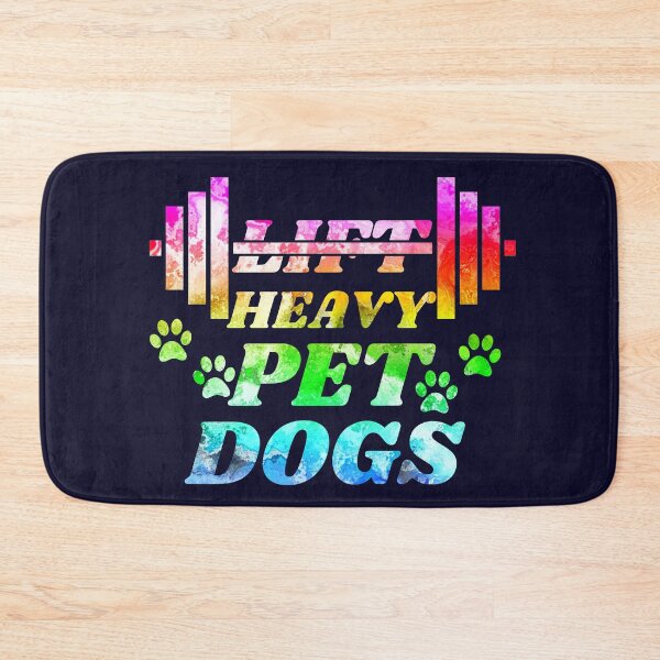 Item preview, Lift Heavy Pet Dogs Funny Gym Workout designed and sold by SunfullyYours.