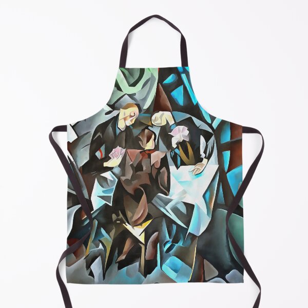 Item preview, Three Men Playing Cards Geometric Art After Rockline designed and sold by taiche.