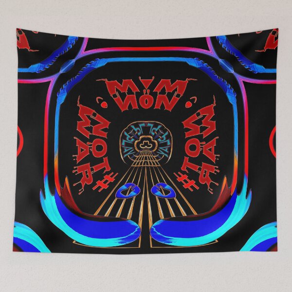 Item preview, PLAY GUITAR NOT WAR  - GEOMETRIC ABSTRACT MUSIC PEACE & LOVE SLOGAN. designed and sold by Ralek.