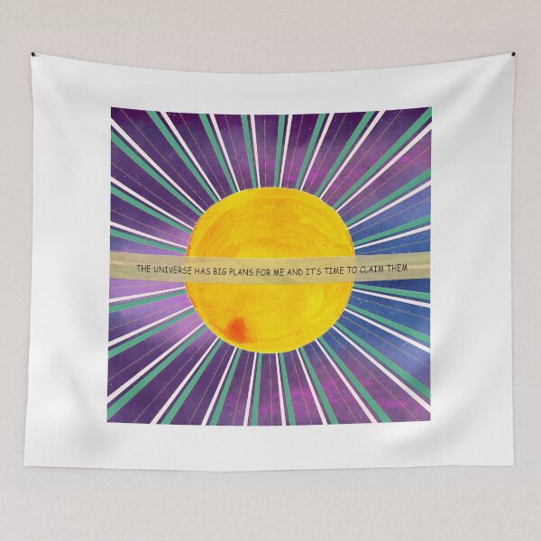 Item preview, universe's plan - spirituality collage designed and sold by Rawan Alghunmien.