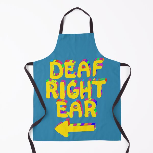Item preview, Deaf in Right ear one sided deafness Hard of hearing designed and sold by MiowandMolly.